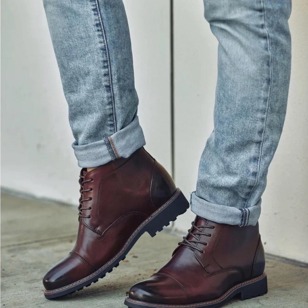 Calto 3.2 Height Increase Boot Size‎ 8 Men’s